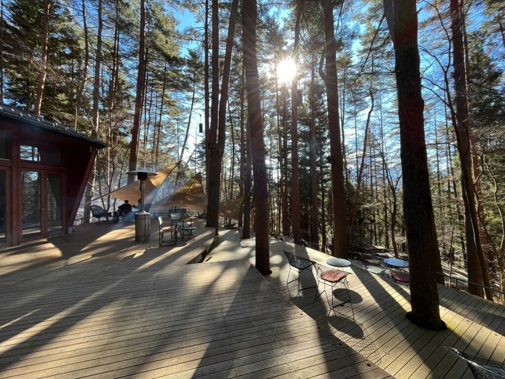 星のや富士 クラウドテラス 全景